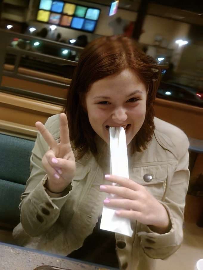 Nerd Danielle has a thick cake