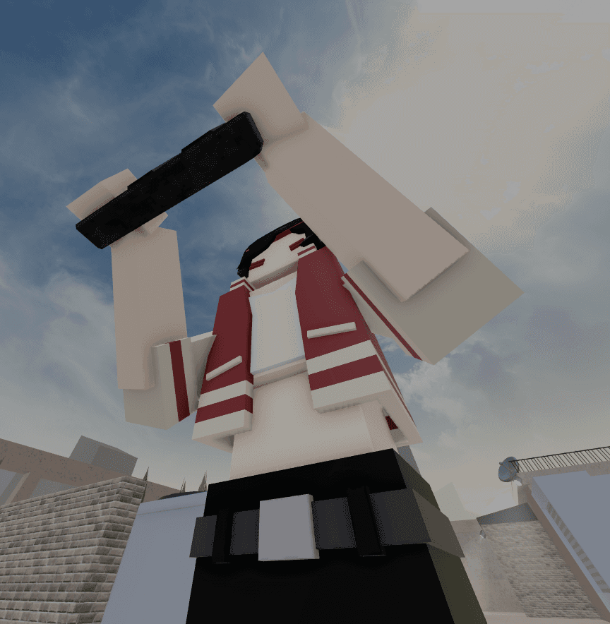 Someone create a video of this image? Bad Business Punk Business girl roll up sleeves and boobs