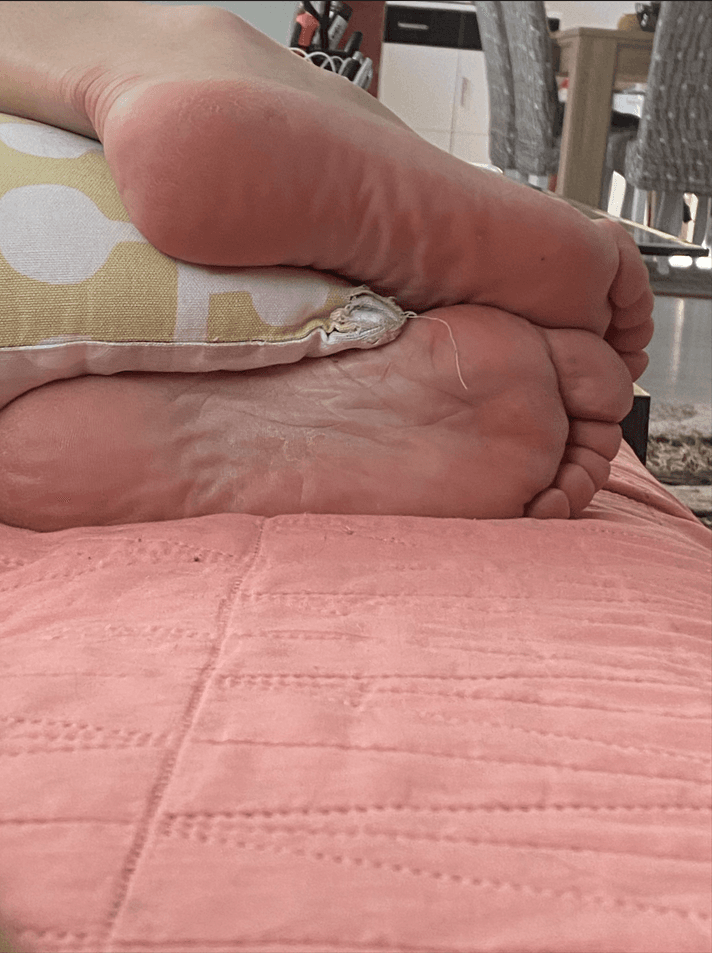 My moms candid feet/soles