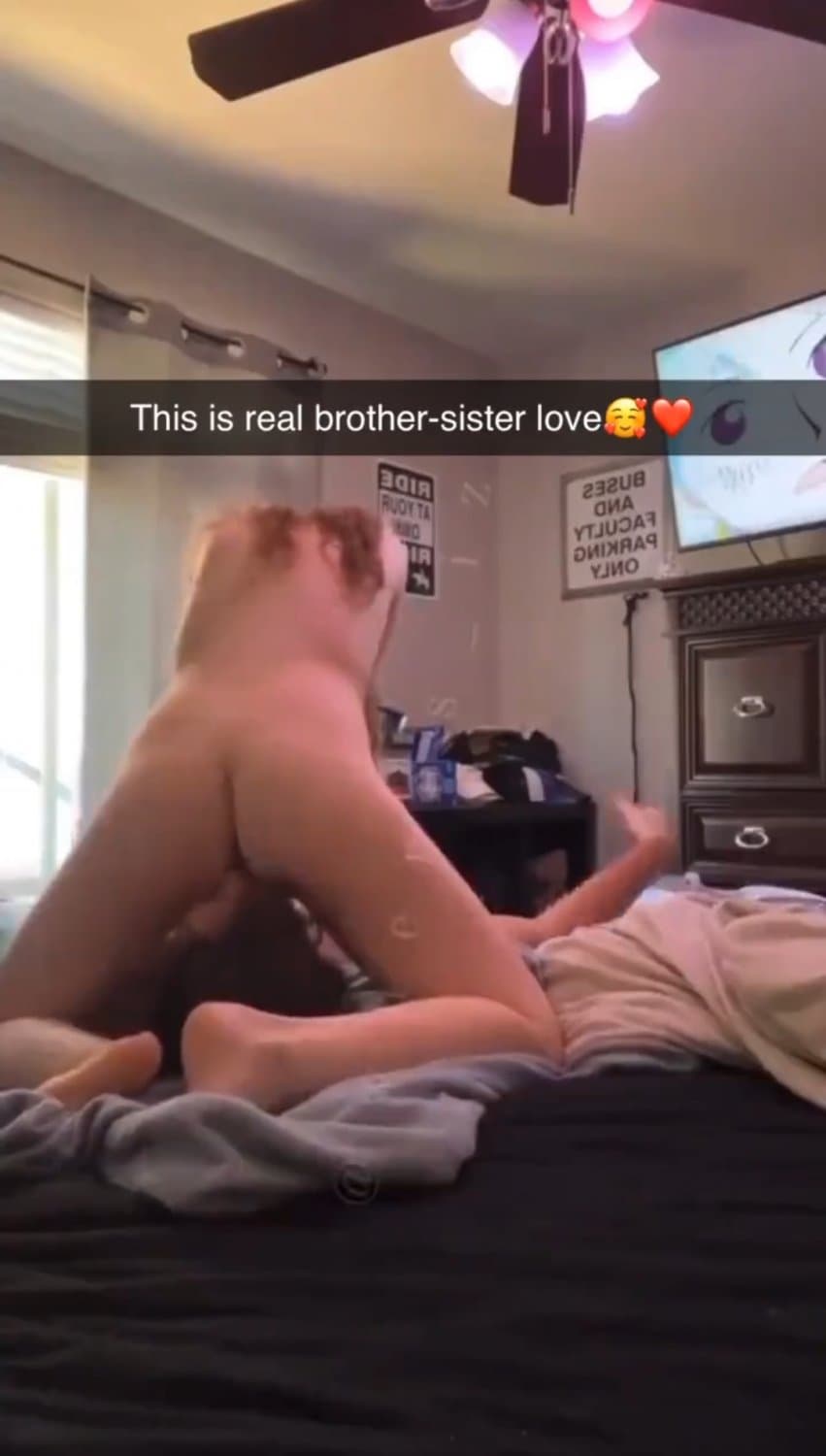 Brother and Sister siblings have sex pussy eating