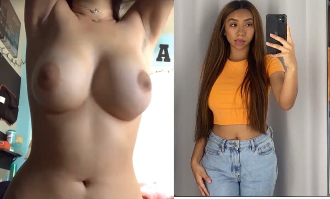 TikTok girl gets exposed and leaked by bf cuck