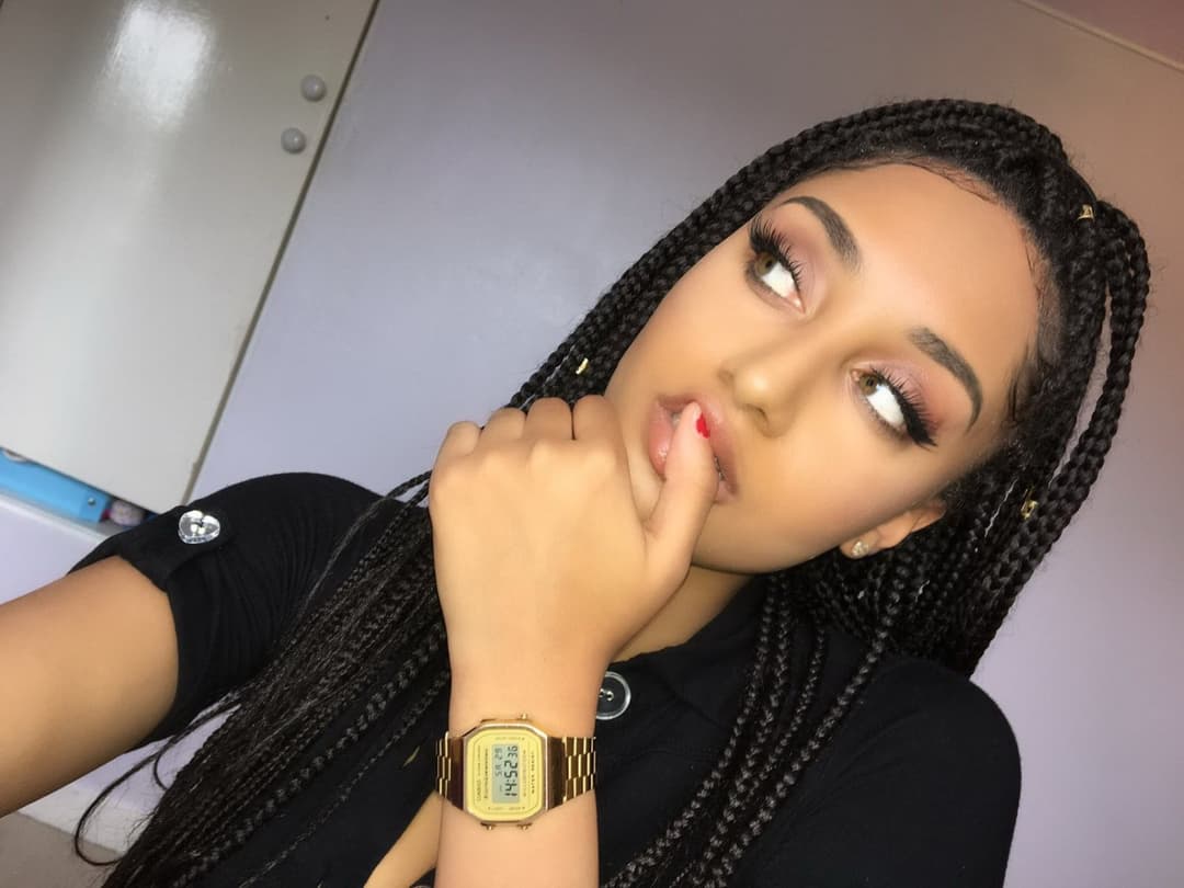 British Ebony Teen Stephanie aka Ebony Beauty Seymone (Rare Collection - Photo Gallery)