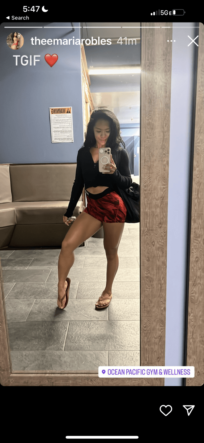 asian fitness model ass feet soles maria robles part two