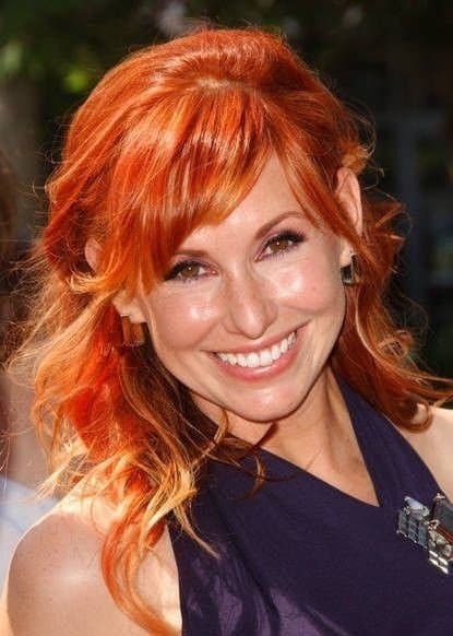 Red headed Kari Byron is one sexy science nerd.  Smart and slutty a gooner dream woman