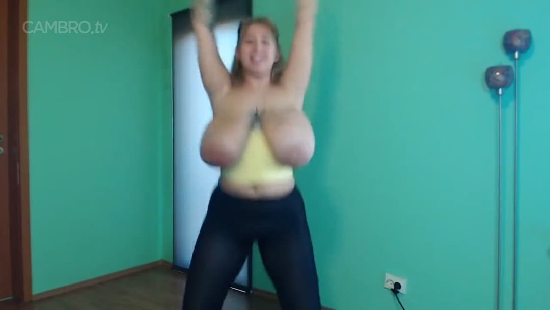 Huge Titty Jumping Jacks