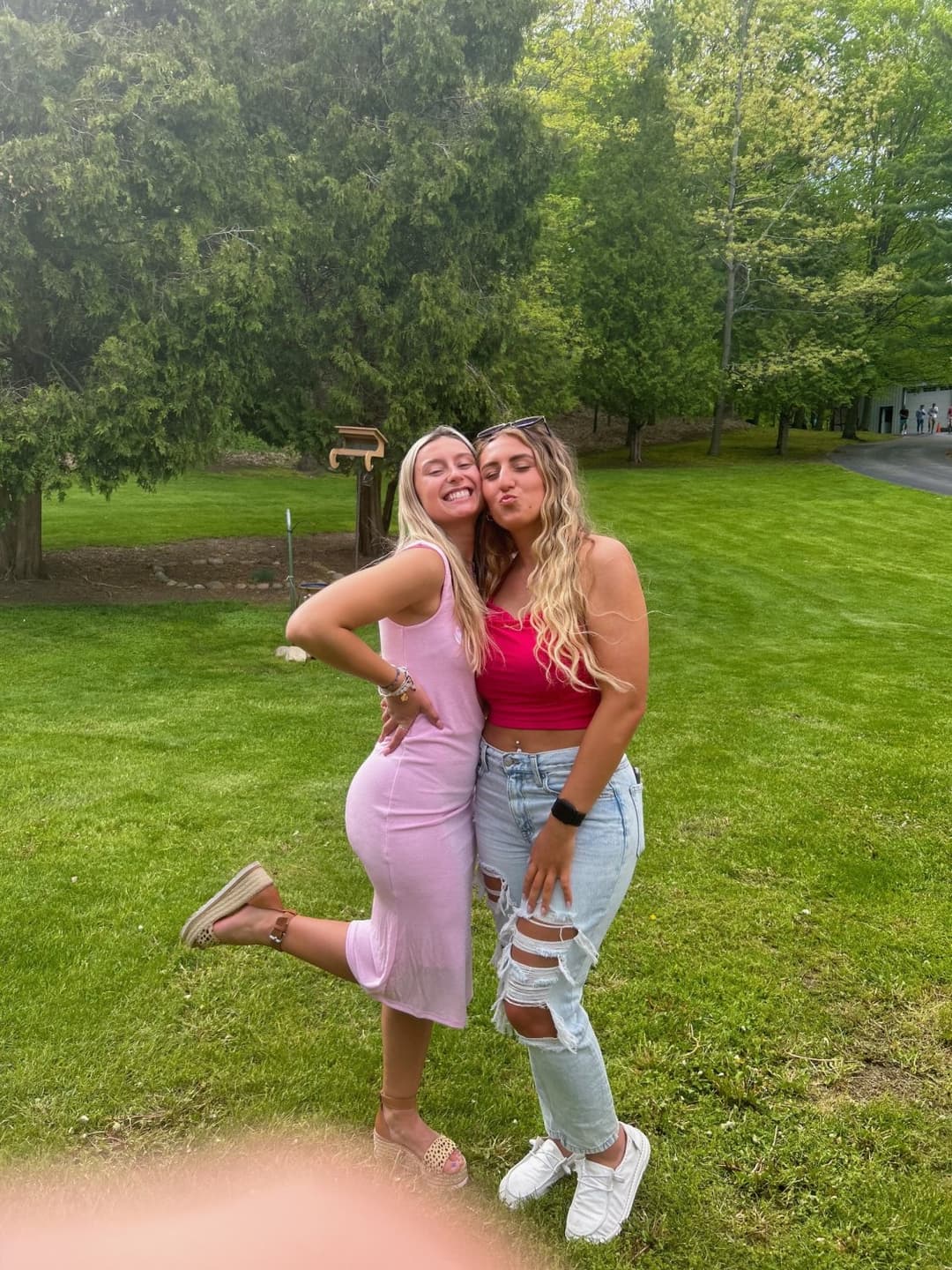 I want to feel my cousins big boobs after watching them bounce on the bumpy car ride