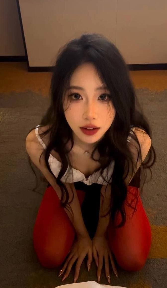 freaking cute asian girl sucking dick gently