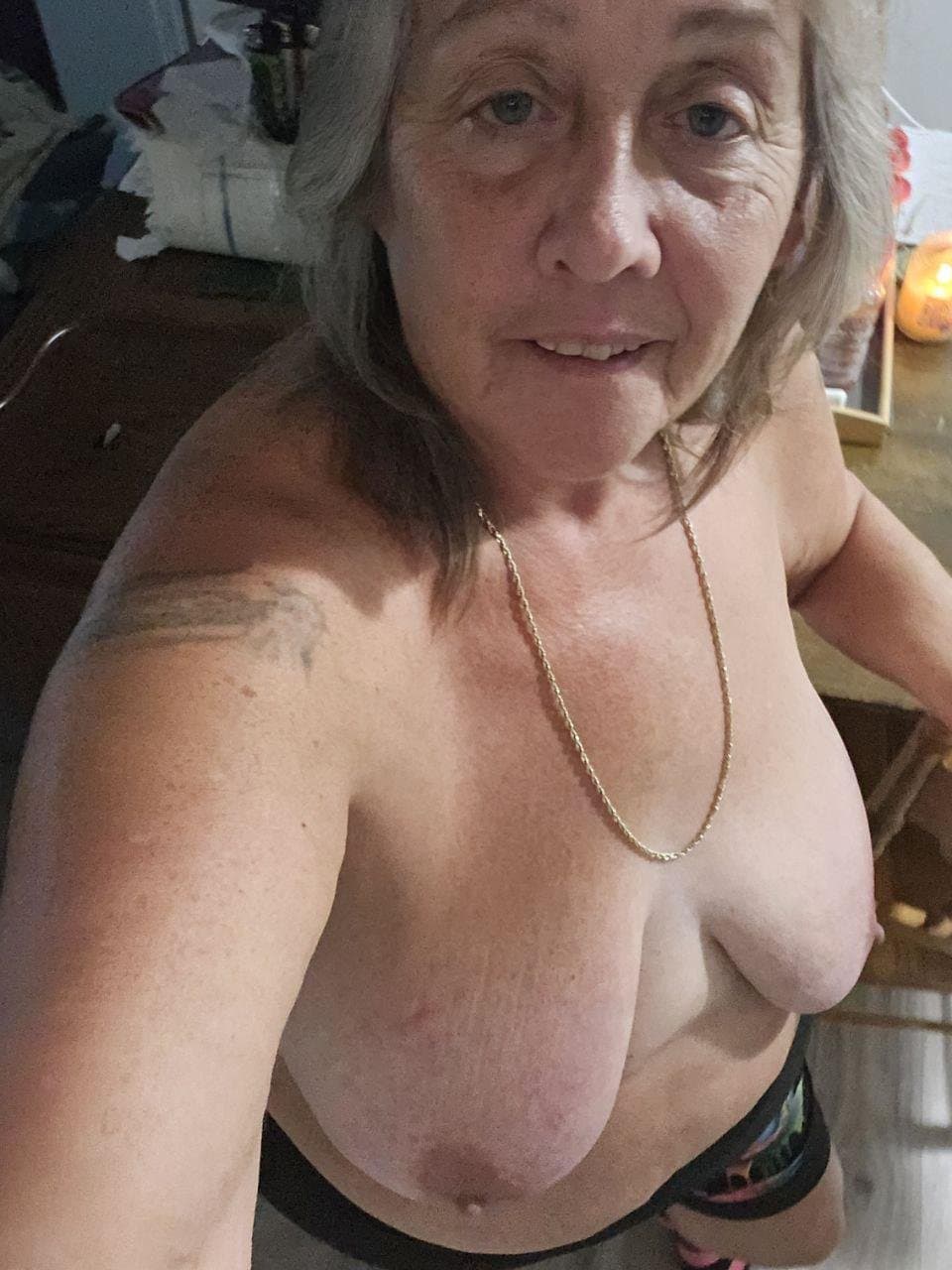 Fat Granny With Big Saggy Beautiful Tits