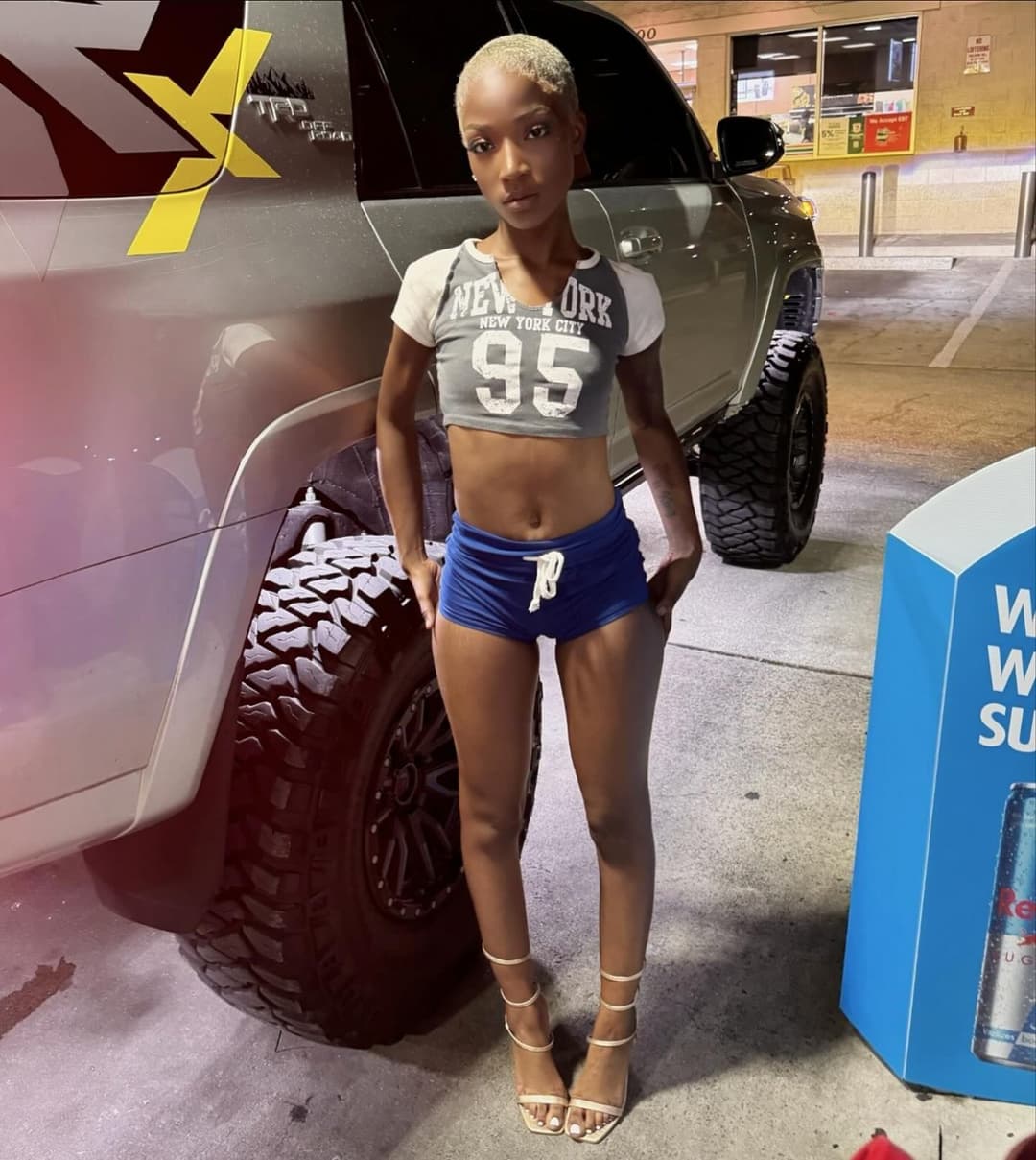 Click to view full size Small blonde short hair buzz cut tomboy lil booty