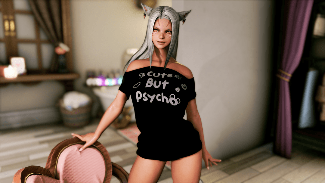 Click to view full size Final Fantasy XIV Online Miqote Catgirl August Dump, 4k