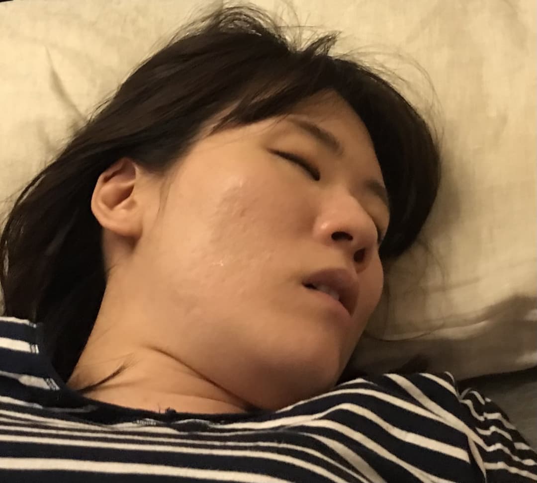 sleeping japanese pussy