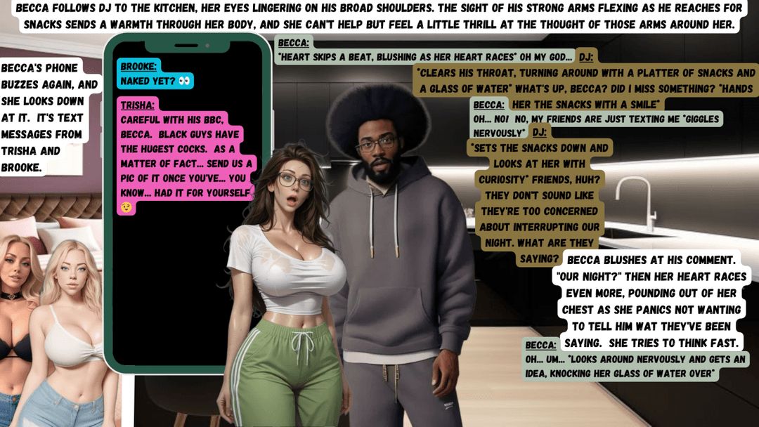 The Art Of Playing Spades 10: Good Advice (AI Art) [Becca 1, DJ 1, Trisha 2, Brooke 2]