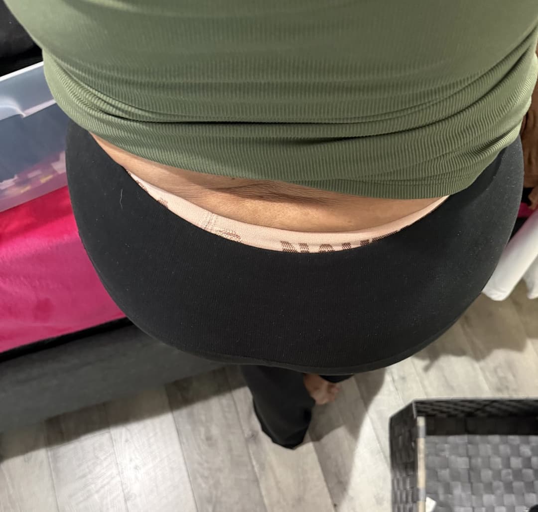 More creep shots of my big booty Latina grandma