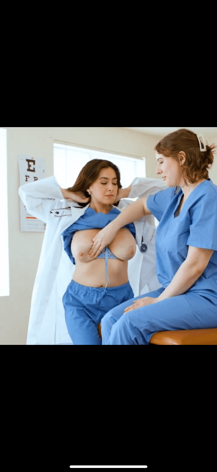 Patients exam leads to some lesbian fun