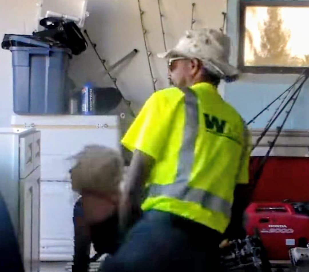 Mesa waste Management garbage truck driver for content in my garage Christine Mason BBC  Mesa