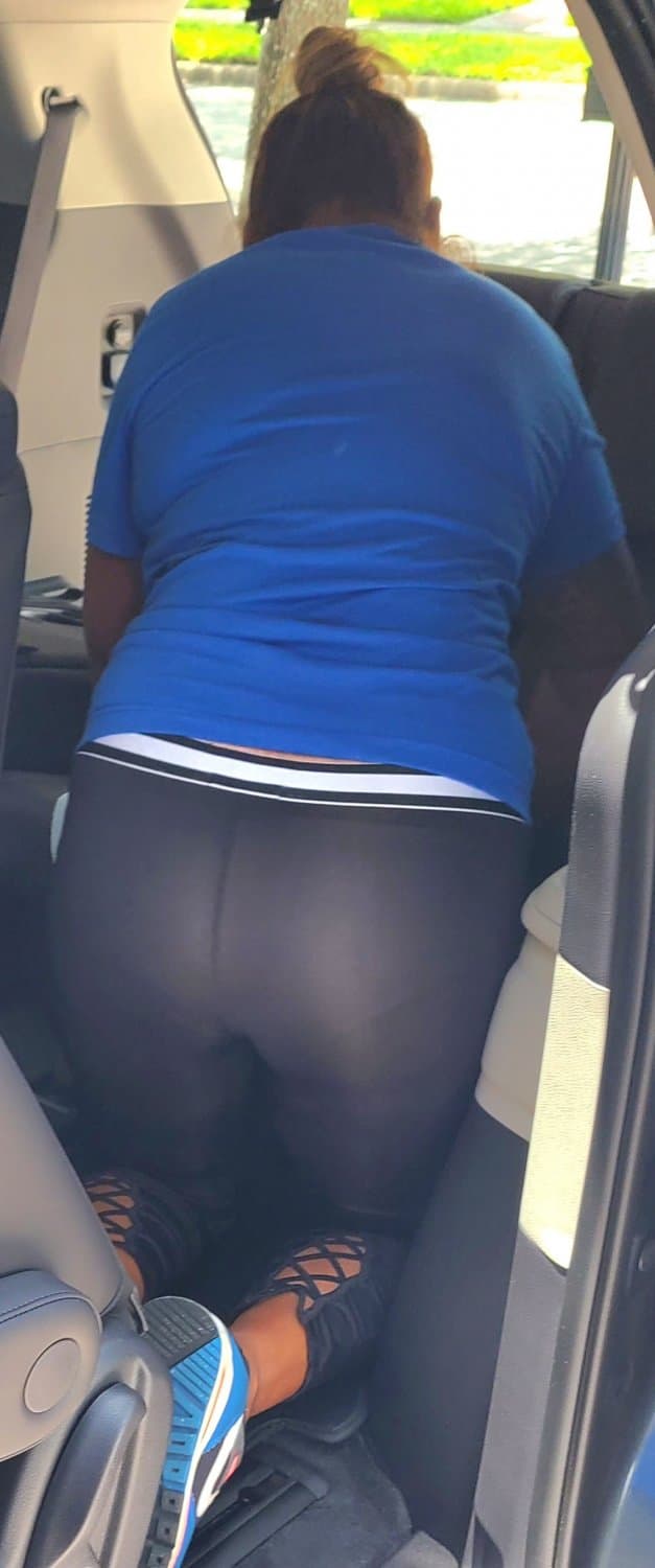 Indian fuckmeat loves when strangers slap her ass and walk away always showing panty in see tru.