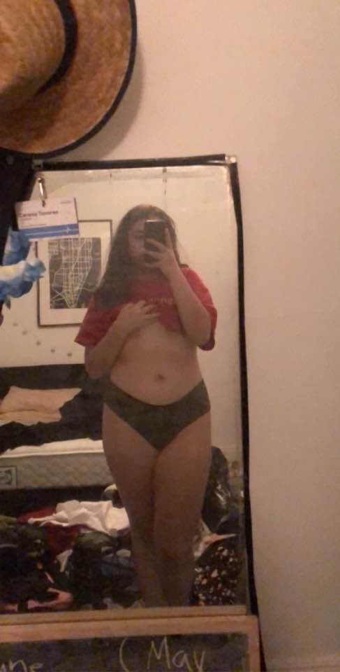 Flat tiddies wanting some spotlight