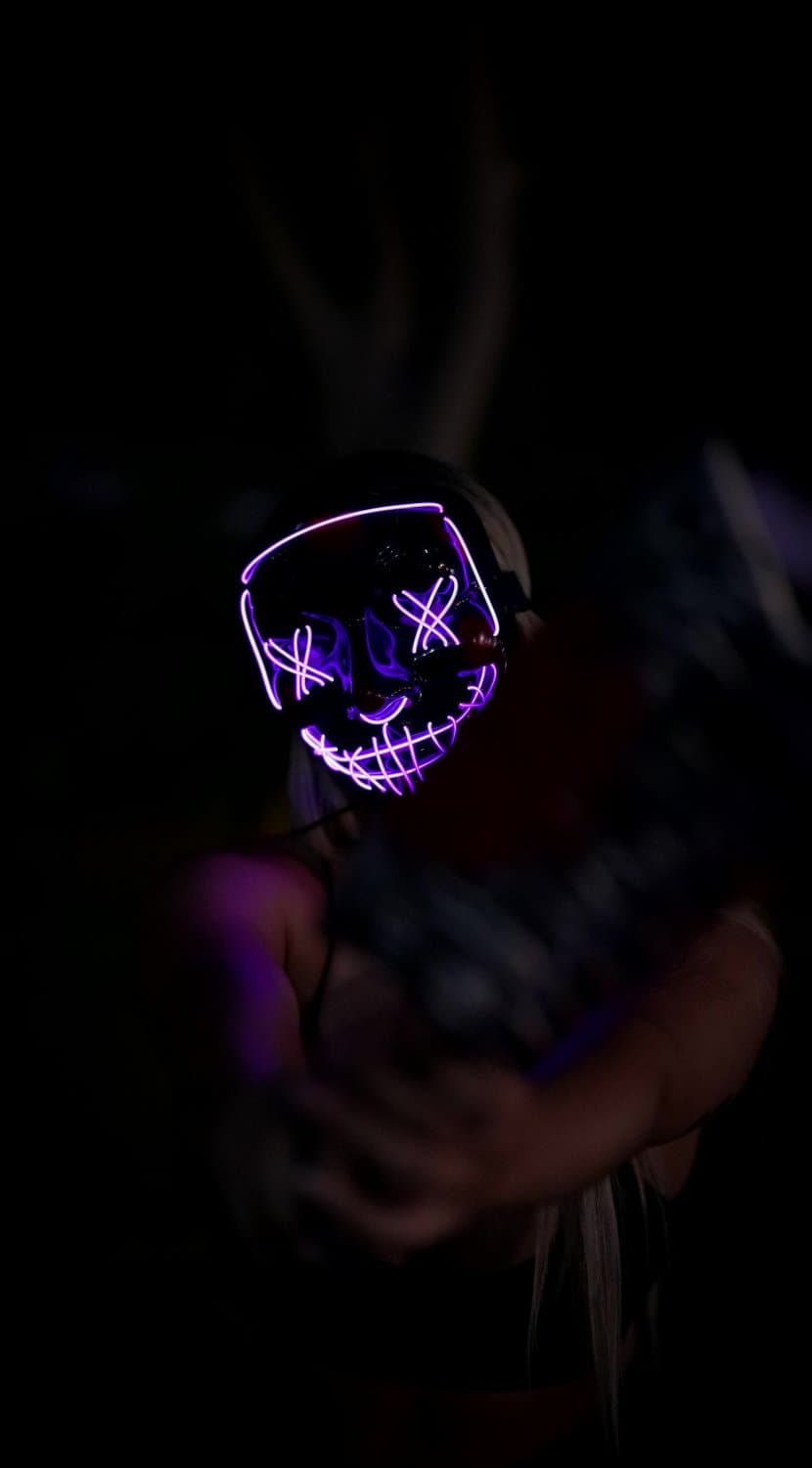 Guess who’s behind the mask…