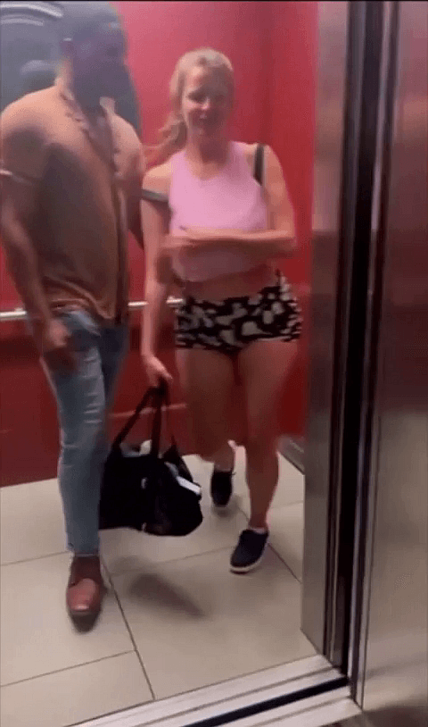 Hotel fuck big tit wife , husband films