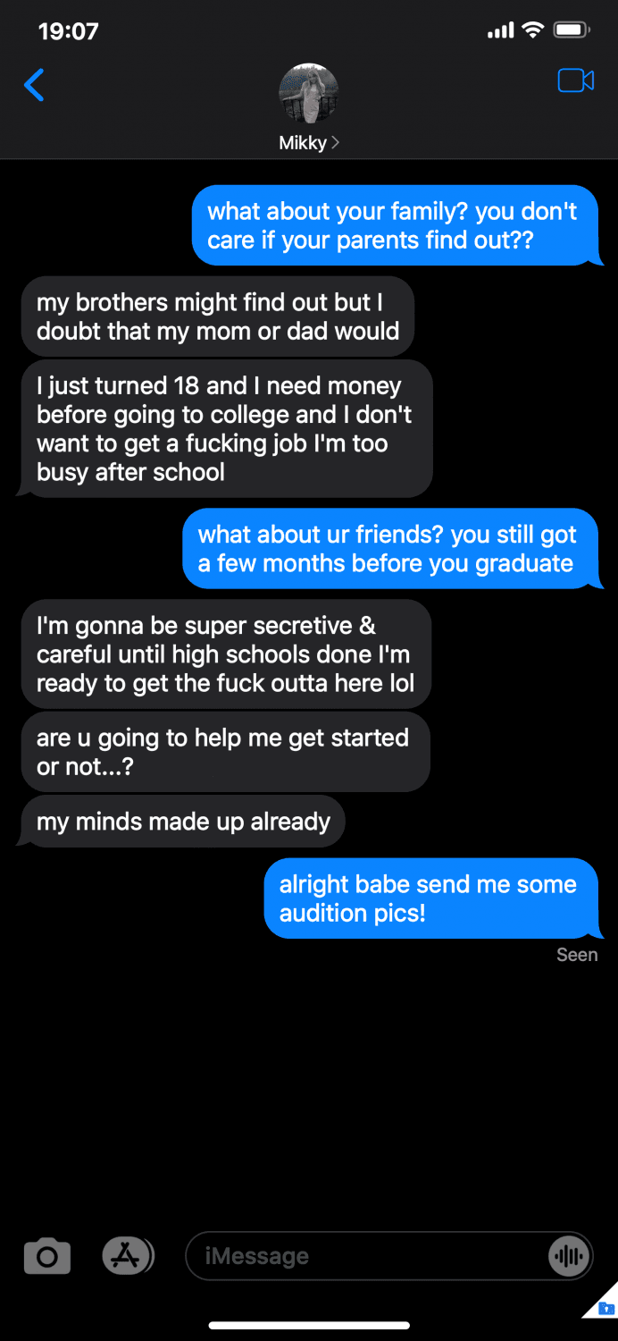 Pt1 - Mikayla S. Innocent, Rich, Popular