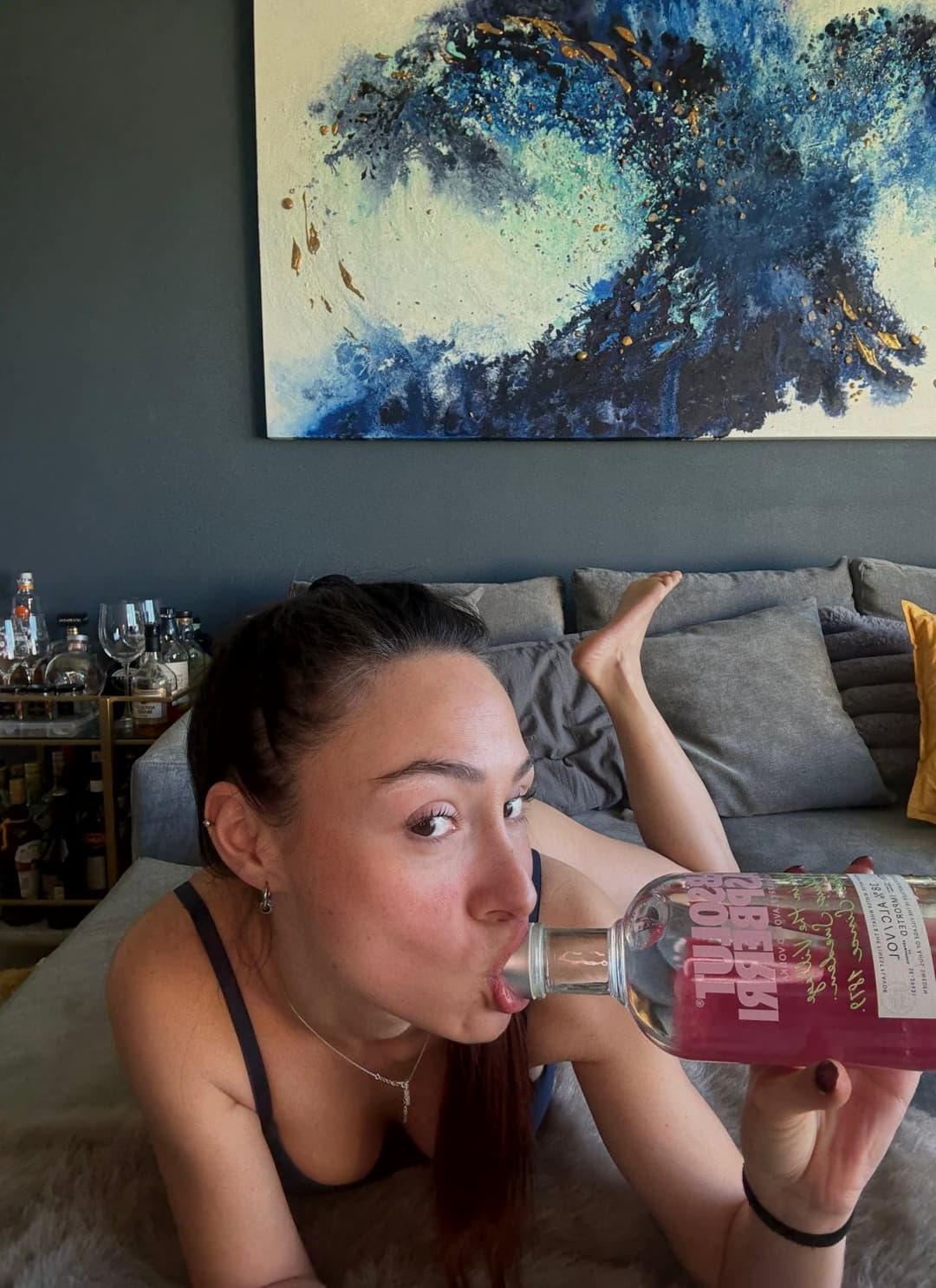 Just a girl with a wicked mind and an angelic face