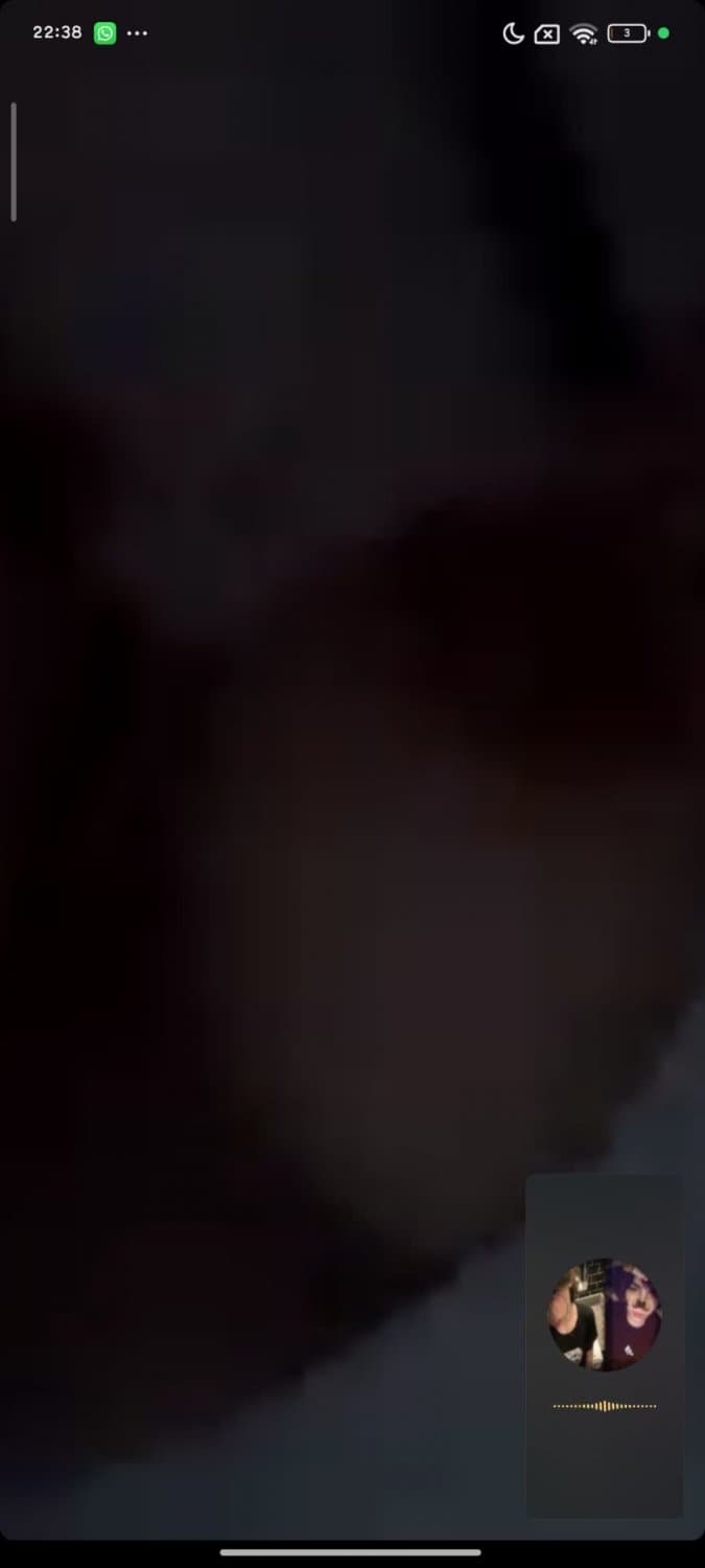 20 year old slut leaks her breasts during a video call