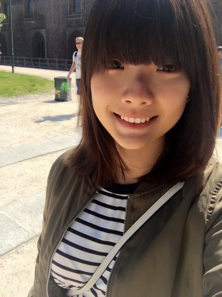 Cute HongKong girl with big tits giving sloppy blowjob