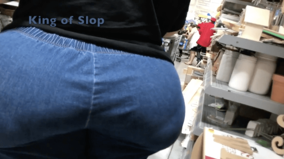 Dry Hump My Big Sloppy SSBBW Ass In Public