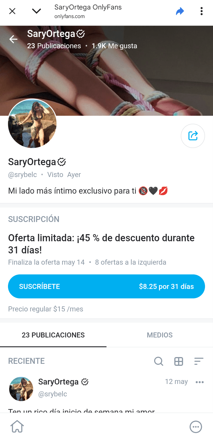 Necesito que alguien me ayude a conseguir contenido de está Venezolana en chile con arsmate