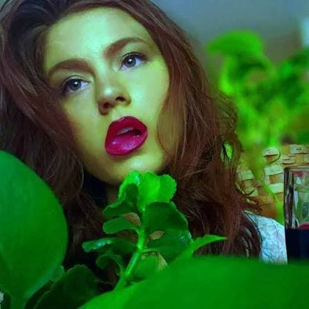 Emma is a sexy science geek with cum glasses.  I love when the dorky nerd is also kind of hot