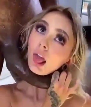 Blonde Cock Chocked By BBC pt 2 - Short