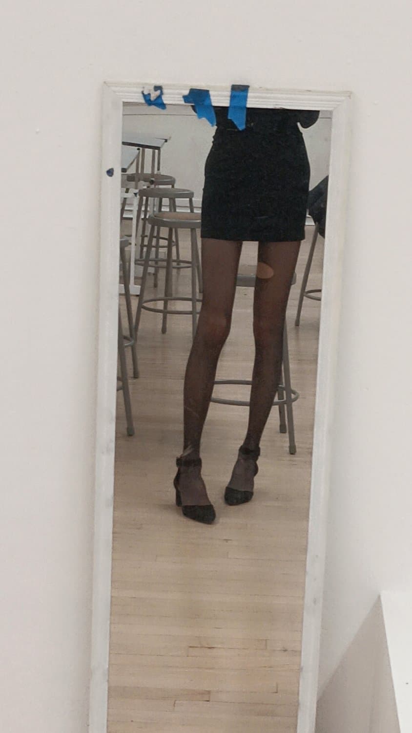 Femboy masturbating in school bathroom, wishing someone can fuck me into a drooling ahegao whore