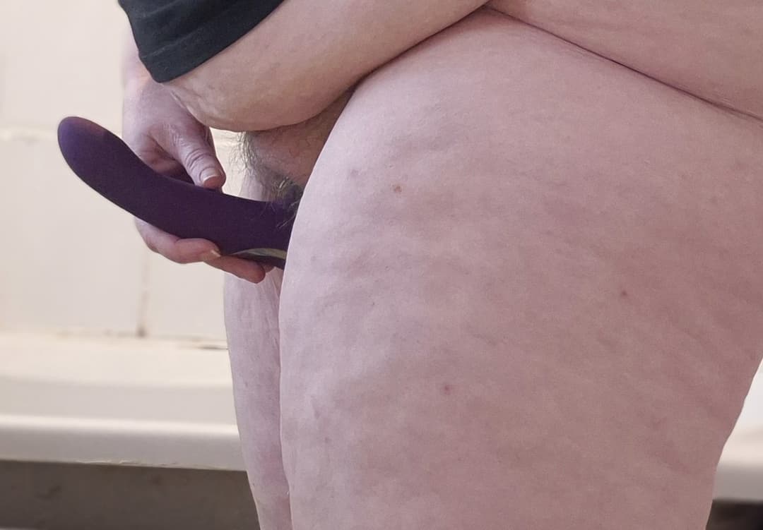 New toy ready for some arse play,how does it look