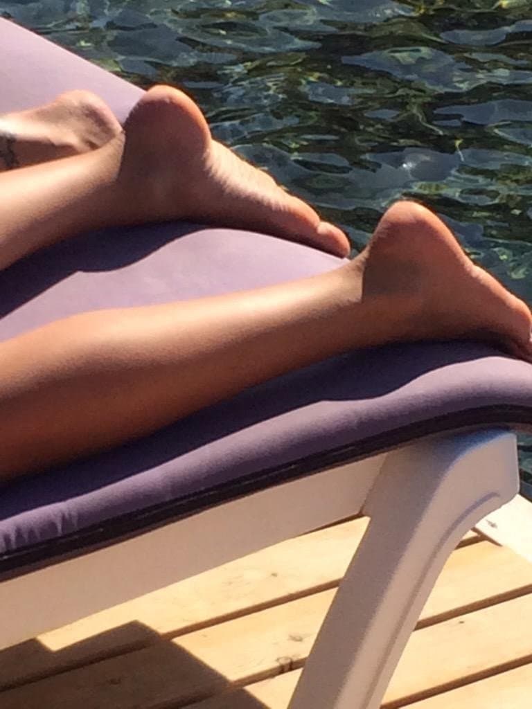 Hot Arches of Turkish Flight Attendant