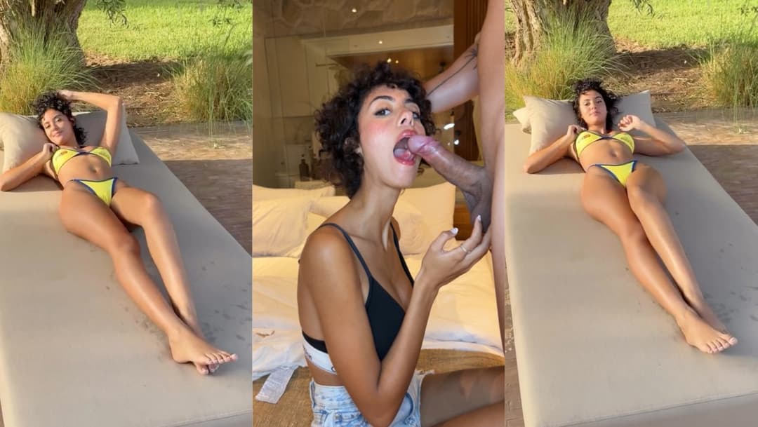 French Arab fashion model