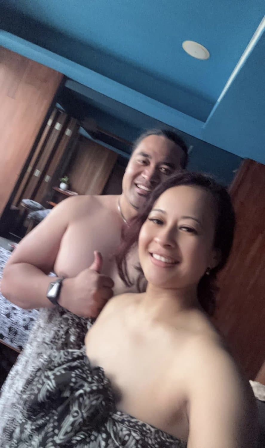 Husband shares his wife Randa nudes