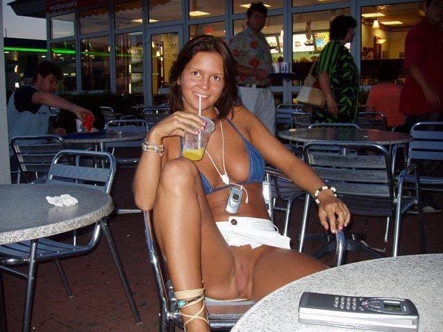 Bottomless Girls in Public 2