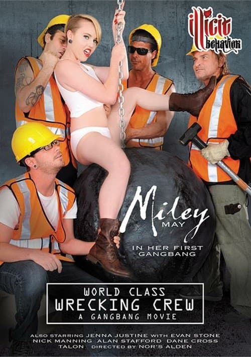 This hot blonde is in dire need of cock. So, sensibly, she goes to a construction site to find some.