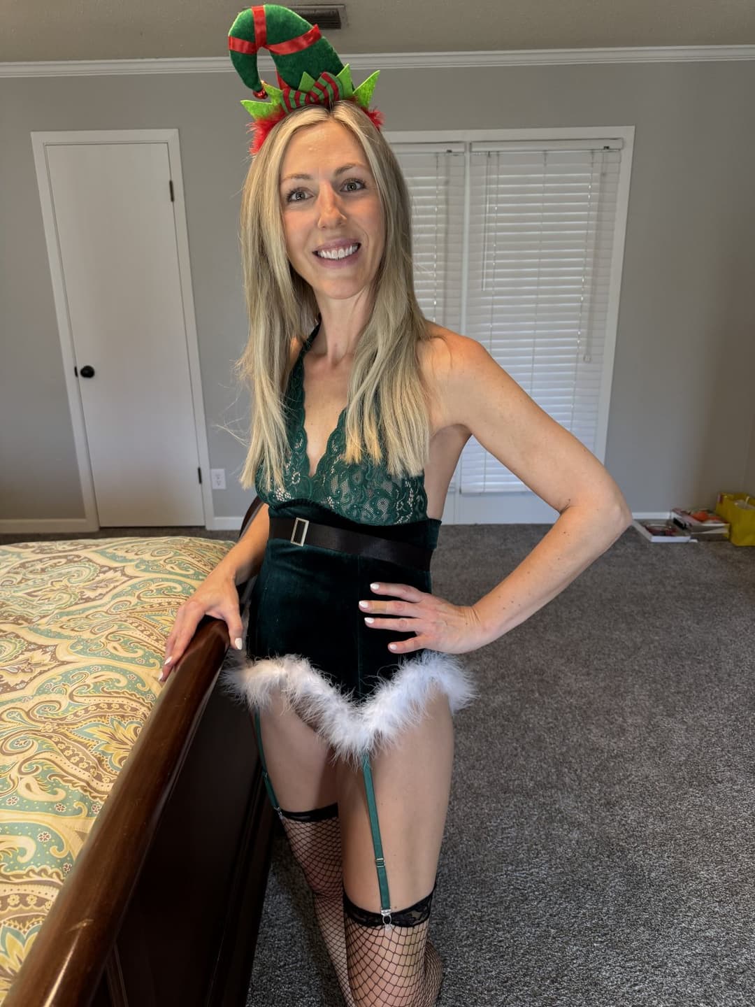 Milf Kitty- Santa’s Slutty Elf & Candy Cane Fluffer Edition