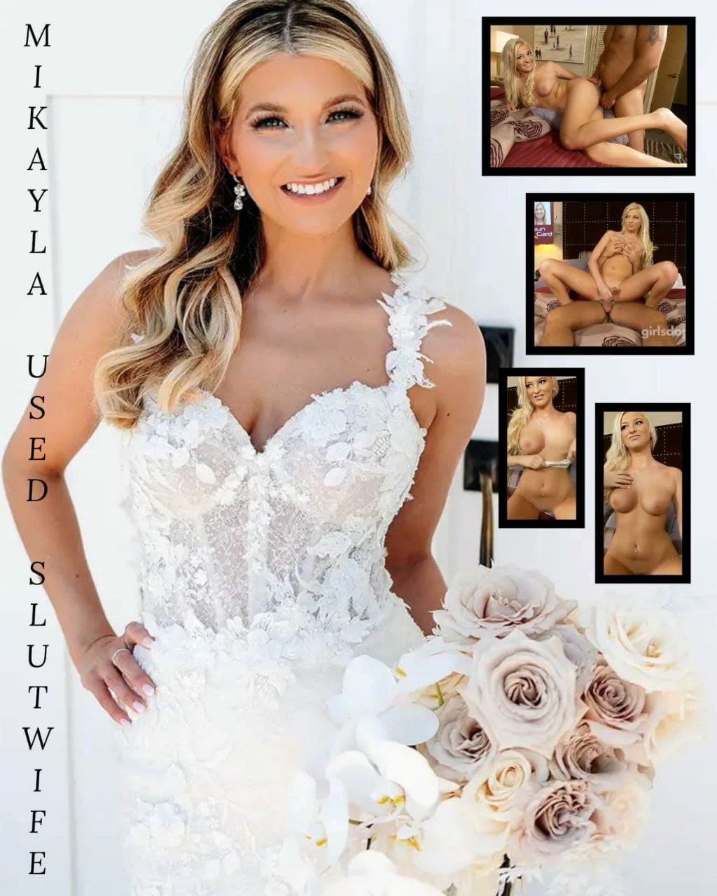 Real Public Bimbo Hotwife Abused and Humiliated