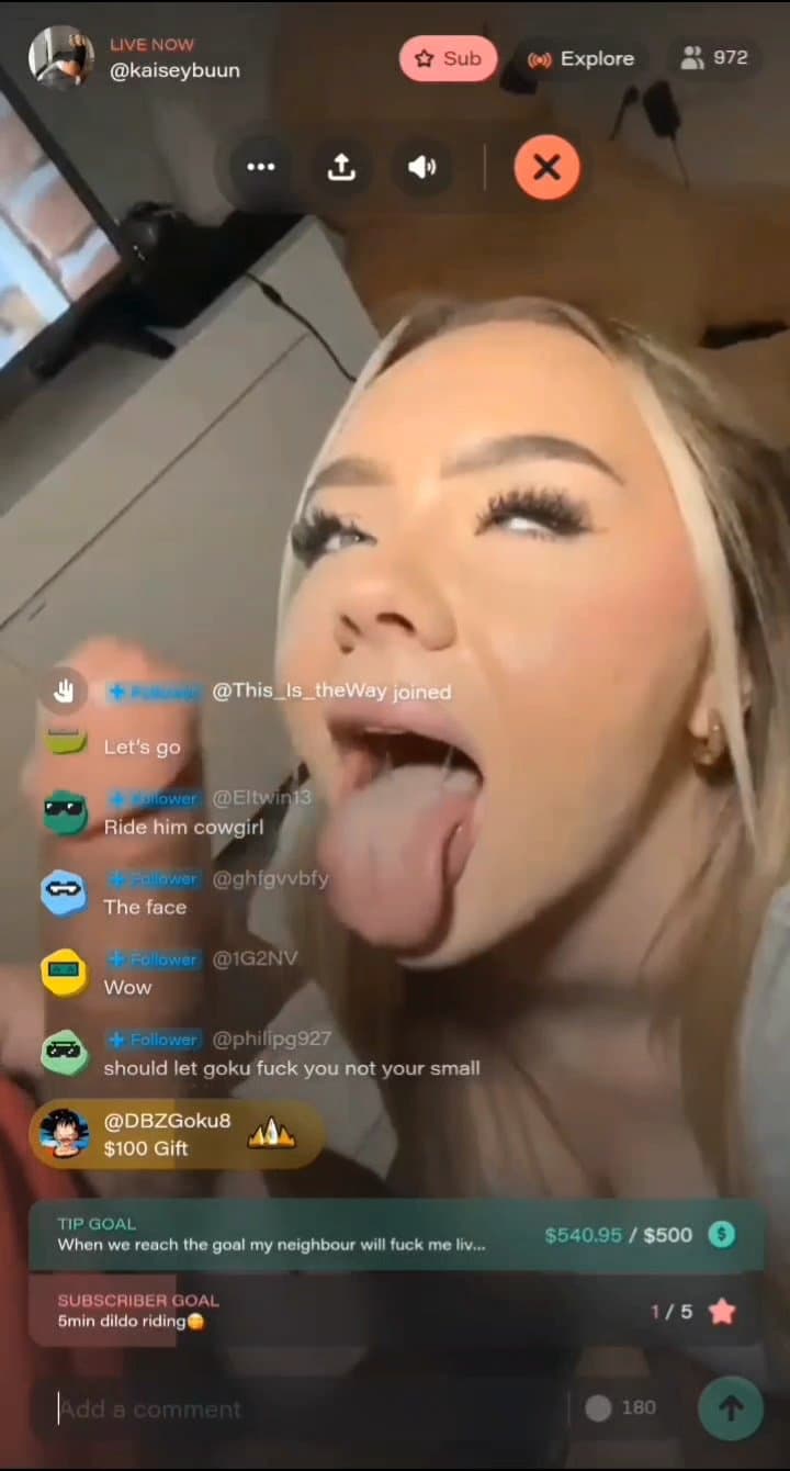 Chav Girl Ahegao Blowjob