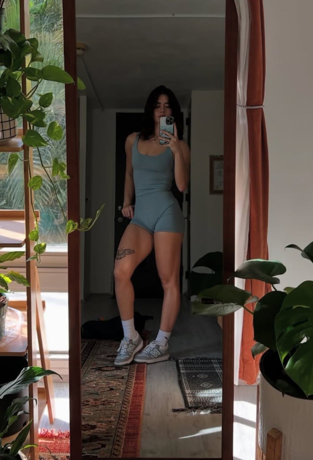 She could probably outlift you…?