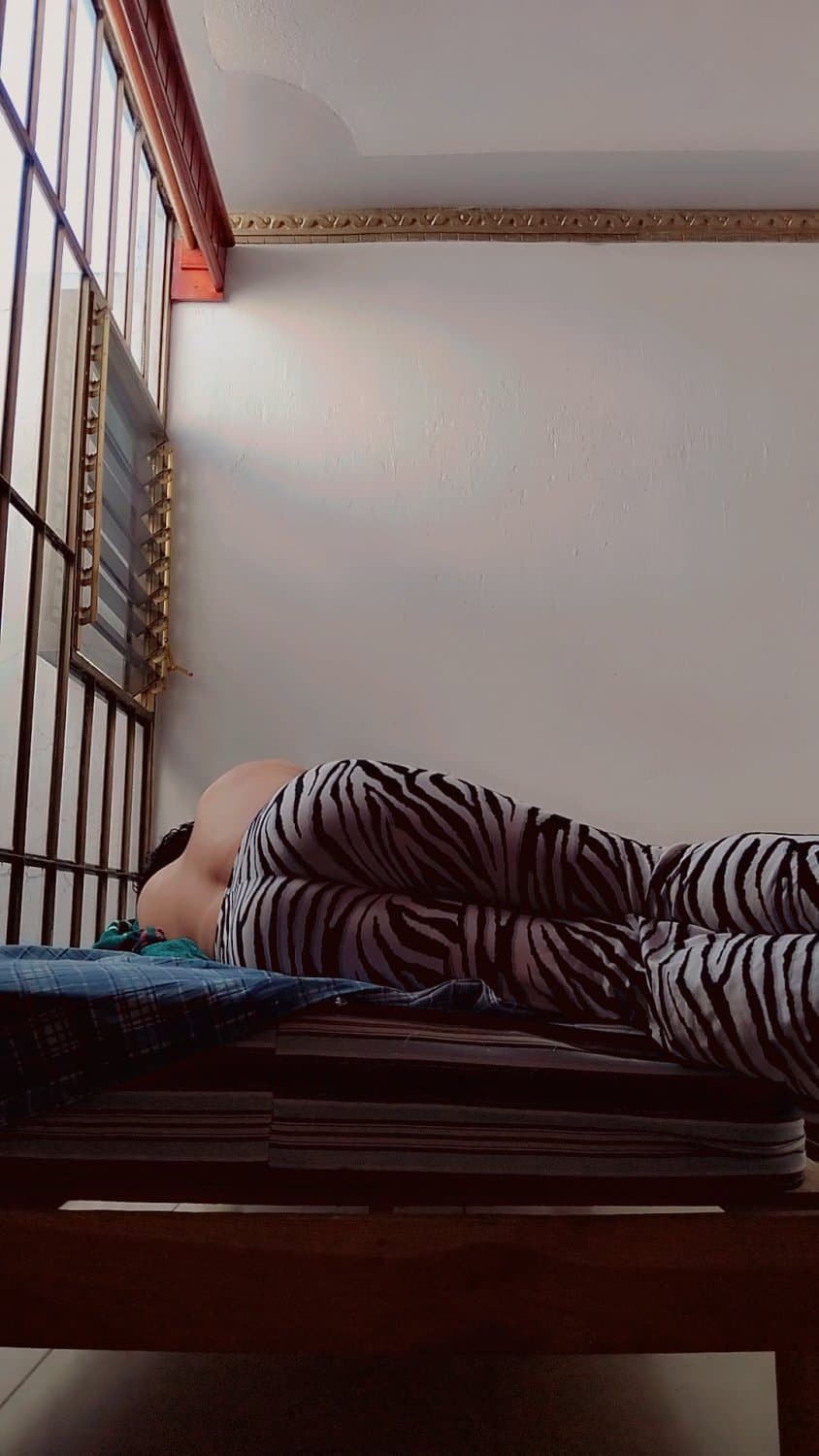 Culo en pijama de cebra