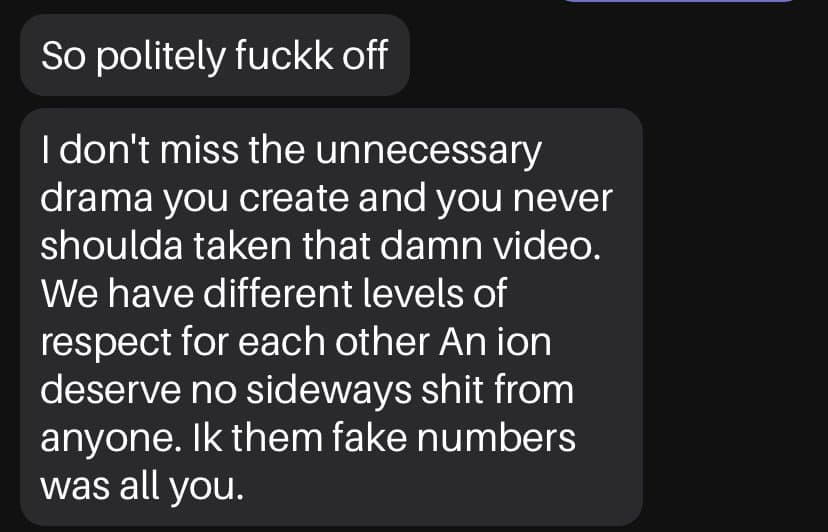 Slut got mad I recorded her so she talks shit until we smoke some ice and have sex