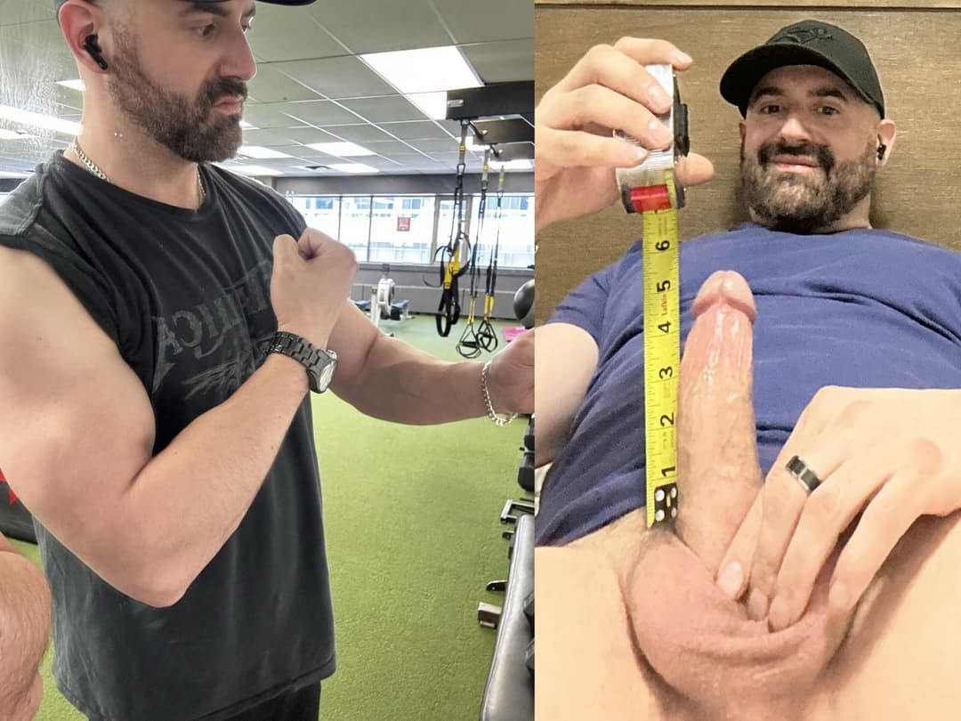 5 inch John from Toronto. Big muscles, small cock