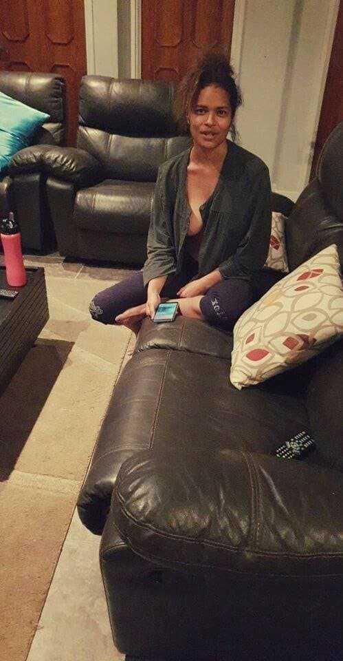 PNG, Sarah young wife cheating on old white husband with young white guy lover.