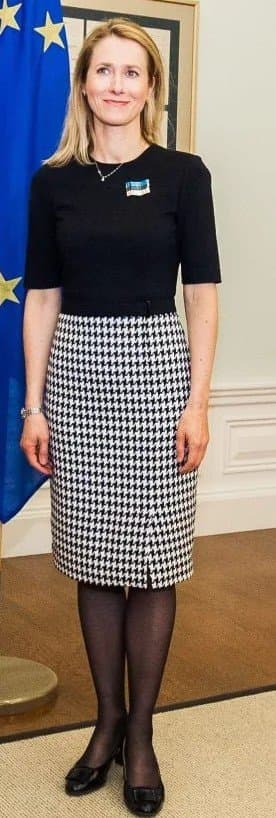 Estonian prime minister Kaja Kallas is tall, slender, sexy. My vote as a freaky milf that loves cock