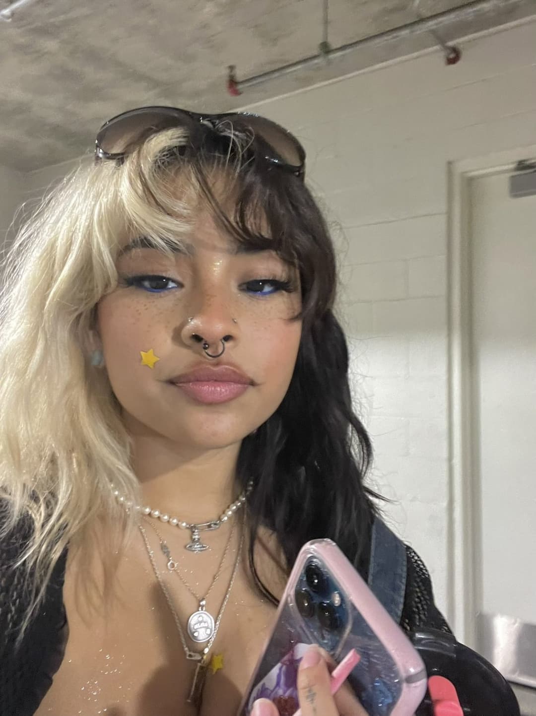 latina bitch with some colored hair is fine asf