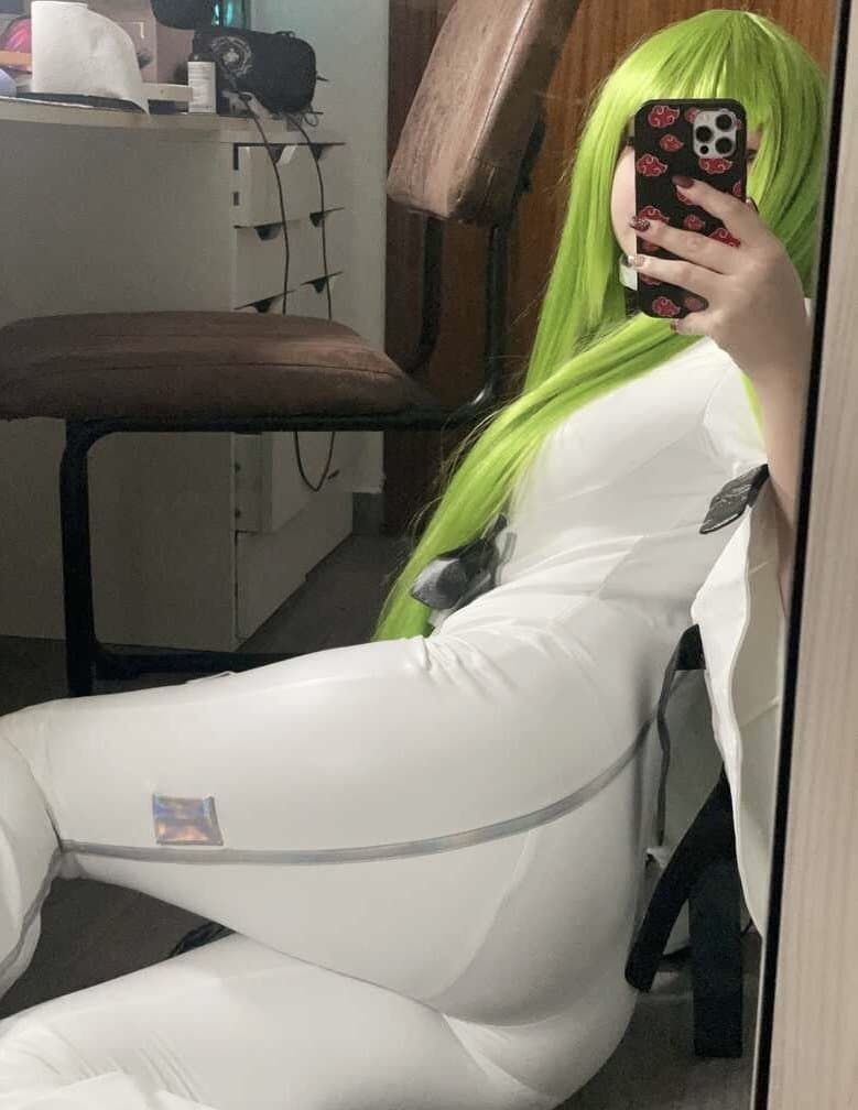 My gf Cecilia’s c.c. Cosplay. Dm me for her info