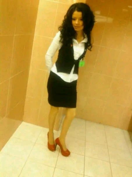 Vendedora mexicana sexi de Elektra